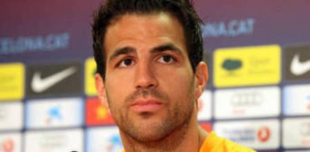 El jugador del FC Barcelona, Cesc Fàbregas