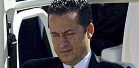 Imagen tomada el 23 de mayo de 2012 de Paolo Gabriele, identificado por fuentes vaticanas como el mayordomo del papa, durante un acto en la plaza de San Pedro, Vaticano