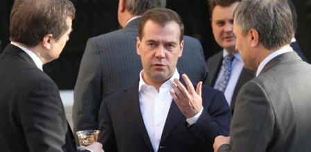 El primer ministro ruso, Dmitri Medvédev.