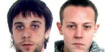Fotografías facilitadas por la Guardia Civil de Javier Aramburu Sagarminaga (i) y Oroitz Gurruchaga Gogorza (d)
