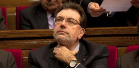 El conseller de Benestar Social i Família, Josep Lluís Cleries, en el Parlament