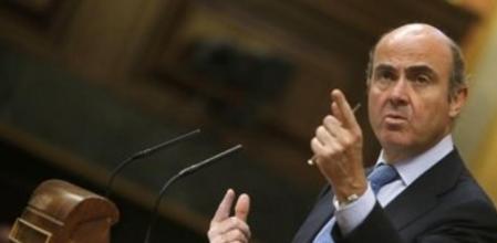 El ministro de Economía, Luis de Guindos