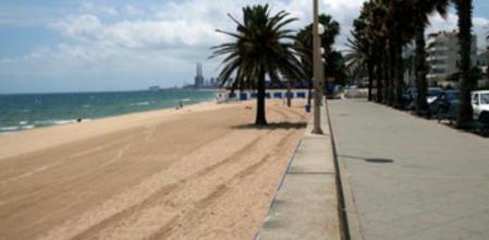Playa 'El Cristall', Badalona