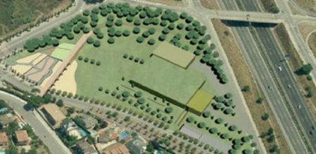 Solar donde se construirá un hipermercado en el Mas Ram