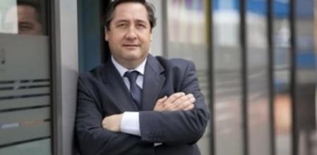 Josep Maria Pelegrí, esta semana delante de la sede de Unió antes de la entrevista para 'Guyana Guardian'