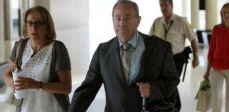 El juez del caso Palma Arena, José Castro, a su llegada a la Ciudad de la Justicia de Barcelona el pasado junio