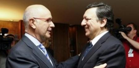 El líder de CiU en el Congreso, Josep Antoni Duran i Lleida, se ha reunido con el presidente de la Comisión Europea, José Manuel Durao Barroso