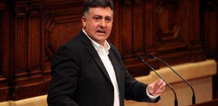 Archivo. Joan Puigcercós, portavoz de ERC, en el Parlament