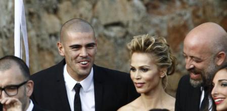 Víctor Valdés, a su llegada a la boda de Andrés Iniesta