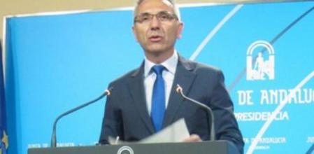 El portavoz del Gobierno andaluz, Miguel Ángel Vázquez
