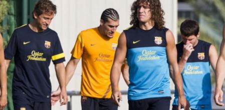 Puyol está disponible para Vilanova después de su lesión