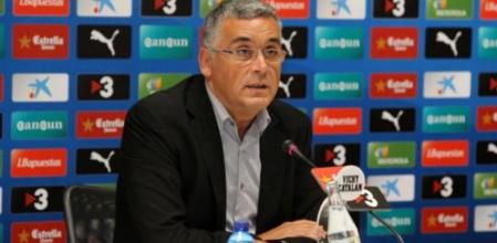 El presidente del Espanyol, Joan Collet