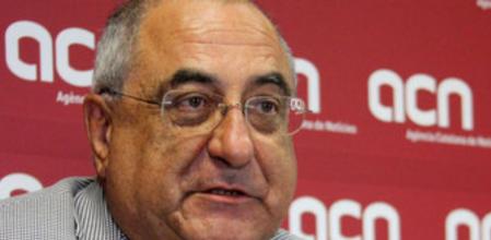 El presidente del grupo parlamentario del PSC, Joaquim Nadal