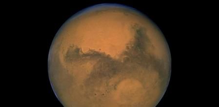 Imagen de Marte captada por el telescopio Hubble en agosto de 2003