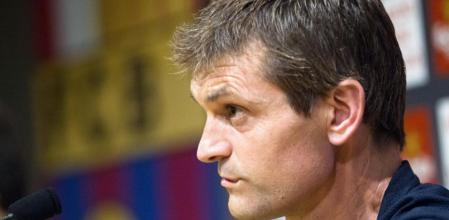 Madrid-Barça: Tito Vilanova en rueda de prensa antes de la Supercopa