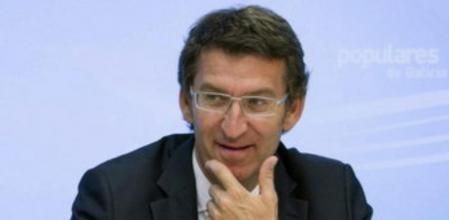 El presidente de la Xunta de Galicia, Alberto Núñez Feijóo