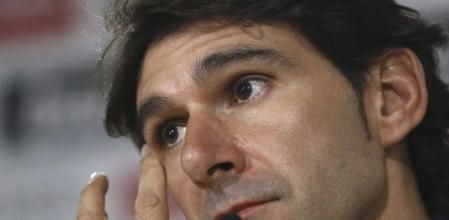 Aitor Karanka, durante una rueda de prensa