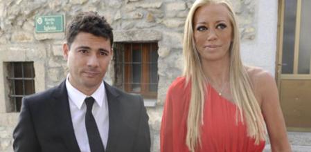 Belén Esteban y Fran Álvarez en la boda de Toño Sanchís, representante de la colaboradora.