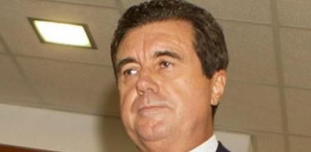 El expresidente del Govern balear, Jaume Matas, a su llegada a los juzgados de Palma