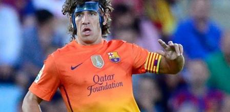 Carles Puyol del FC Barcelona estará cuatro a seis semanas de baja a causa de un estiramiento del ligamento cruzado posterior de la rodilla izquierda