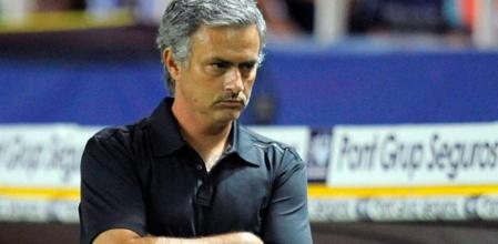 José Mourinho, durante un momento en el partido ante el Sevilla de la semana pasada