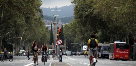 Vistes del Passeig Sant Joan entre Tetuan i Diagonal