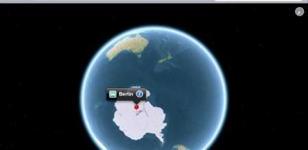 El mapa incorporado en el iOS6 de Apple ha situado Berlín en la Antártida