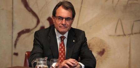 Artur Mas, en el Consell Executiu de la Generalitat