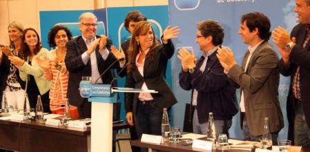 Alícia Sánchez-Camacho ha sido aclamada por la Junta Directiva del PPC como candidata a las elecciones autonómicas del próximo 25 de noviembre