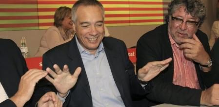 Pere Navarro en el Consell Nacional del PSC del pasado septiembre