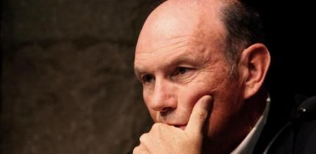 Juan José Ibarretxe, durante un acto en Barcelona