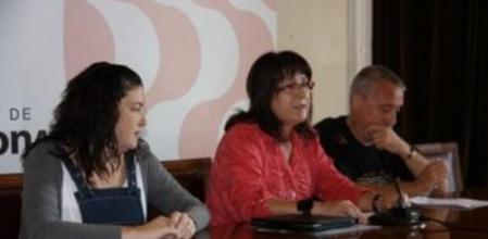 La rueda de prensa de balance del Concurs de Tarragona con la teniente de alcalde Carme Crespo al frente, este martes en el consistorio