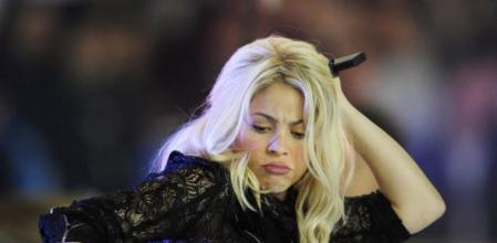 Shakira, en la actuación previa al Mundial Sub'17 que se celebra en Bakú.