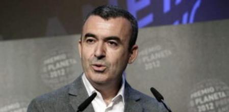 El escritor madrileño Lorenzo Silva, ganador del LXI Premio Planeta de Novela con su obra 'La marca del meridiano'