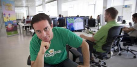 Manel Sort, director del estudio en Barcelona de King, en las oficinas de la empresa