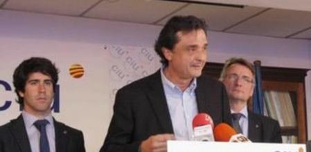 Los tres diputados de CiU en el Maresme: Montañola, Maimí y Morell