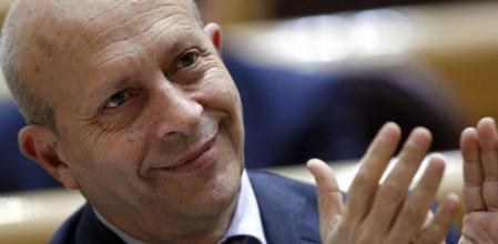 José Ignacio Wert, en el Senado