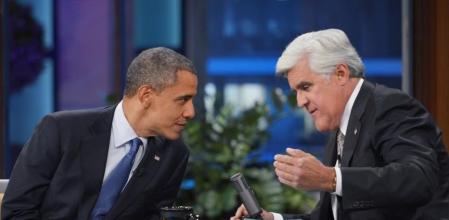 Jay Leno entrevista a Obama