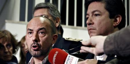 El vicealcalde de Madrid, Miguel Ángel Villanueva, realiza declaraciones a los medios de comunicación en relación al suceso ocurrido esta madrugada en la fiesta de Halloween celebrada en el recinto Madrid Arena