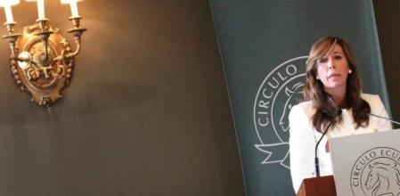 Alícia Sánchez-Camacho, en el Círculo Ecuestre