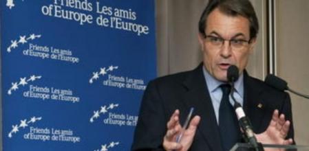 El presidente del Gobierno de Catalunya, Artur Mas, pronuncia en Bruselas la conferencia