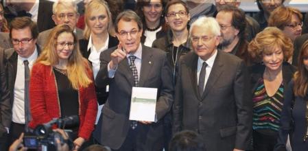 Artur Mas agradeció ayer el apoyo 