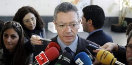 El ministro de Justicia, Alberto Ruiz-Gallardón.