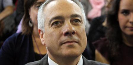 Pere Navarro, en el mitin celebrado en Sabadell