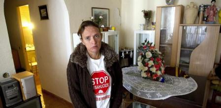 El desahucio en Málaga a María Josefa Navarro, que sufre una discapacidad de un 65 por ciento, ha sido paralizado por decisión de la entidad financiera