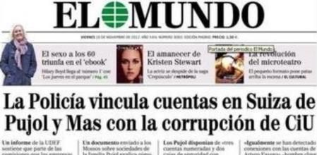 Imagen de la portada del diario 'El Mundo' del viernes 16 de noviembre