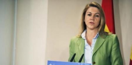 La presidenta de Castilla-La Mancha, María Dolores de Cospedal.