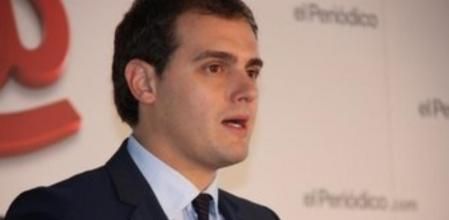 El candidato de C's Albert Rivera