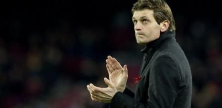 Tito Vilanova, durante el partido ante el Athletic de Bilbao