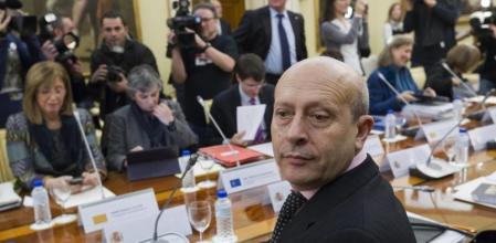 El ministro Wert, durante una conferencia sectorial